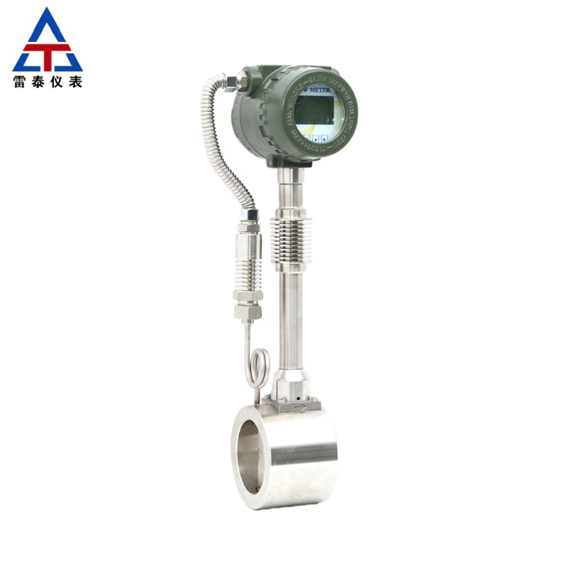 Vortex street flowmeter
