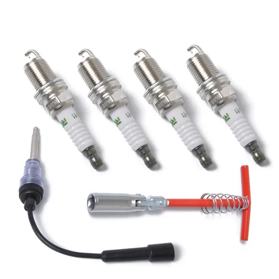 Set of 4 Spark Plugs for Toyota Prius, Axio, Vitz, Camry, Avensis, Corolla - OE:90919-01210 - BAJUTU