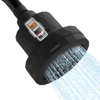 Powerful Vitamin C Filter Overhead Shower Purifier for Hard Water