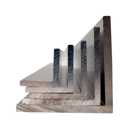 Aluminum Profile extrusions slotted aluminium angle