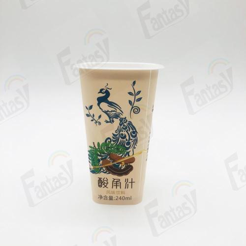 disposable pp yogurt cup