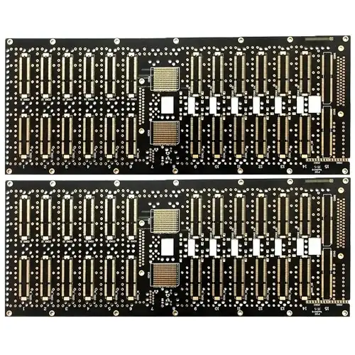 Gold-plated double-sided PCB board