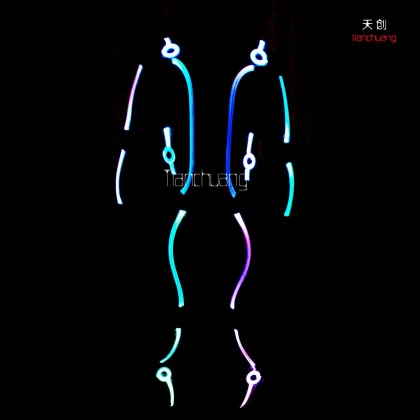 Robot devil costume entertainment led dance clothing