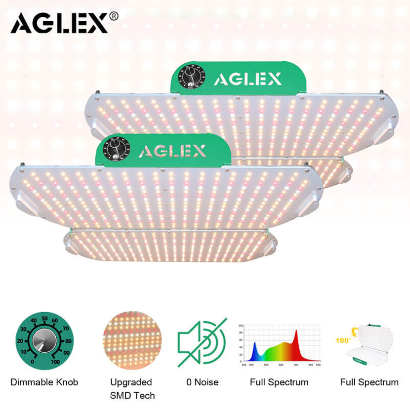 Aglex 4000w LED Grow Light For Full-cycle Lighting