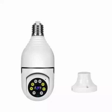 Telecamera per lampadina portatile con Wi-Fi: sicurezza domestica con allarme vocale e visione notturna