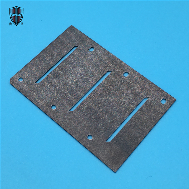 insulated heat sink black zirconia ceramic substrate