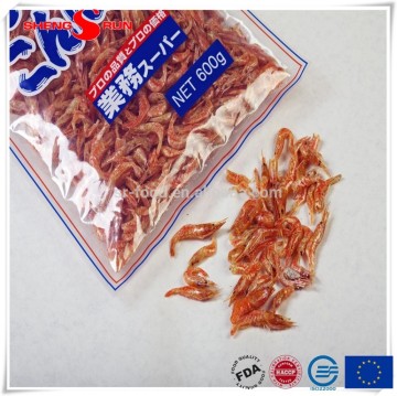 frozen dried baby flower shrimp with head