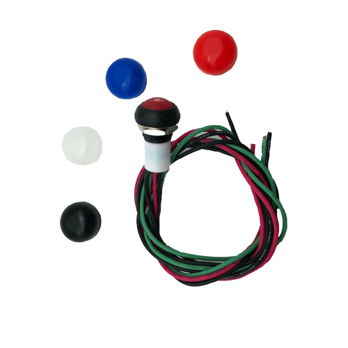 IP68 Waterproof Momentary Push Button Switches With Wire