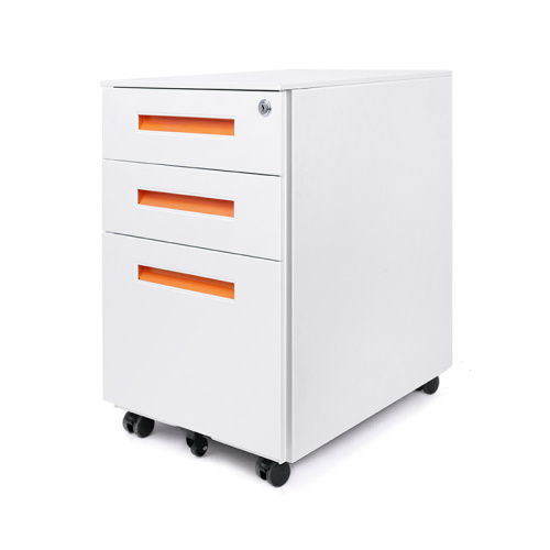 Drawer Cabinet with Lock Mobile Pedestals 3 Drawer Filing Cabinets Manufactory