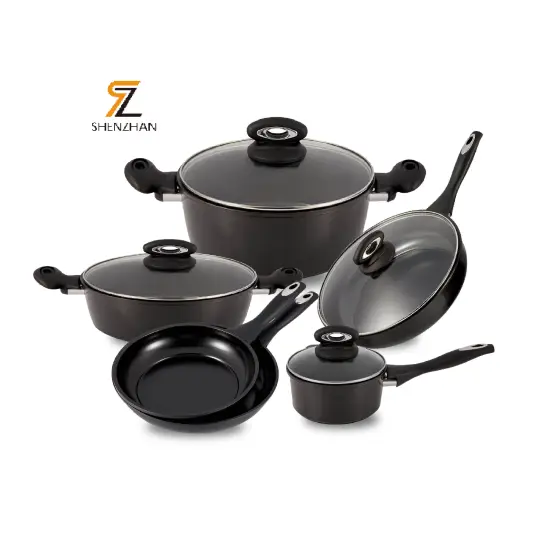 Top Luxury Non-stick Cookware Set: Best Sales Commercial Cooking Pots and Pans for Your Kitchen