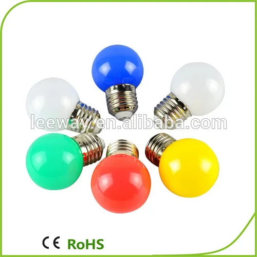 E27/B22 G45 Globe Decorative Led color bulb