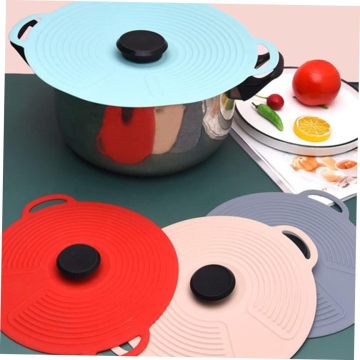 YIGO Reusable Suction Seal Covers - Set of 3 Premium Silicone Bowl Lids