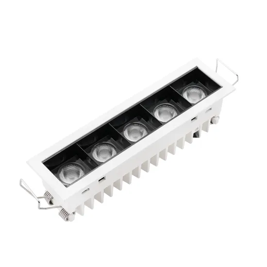 Commercial Aluminum LED Linear Light - Contemporary Frameless LED Recessed Mounted Line Light (5*2.1W)
