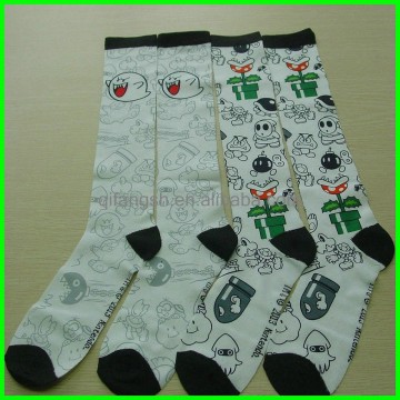 heat transfer sublimation knee high socks