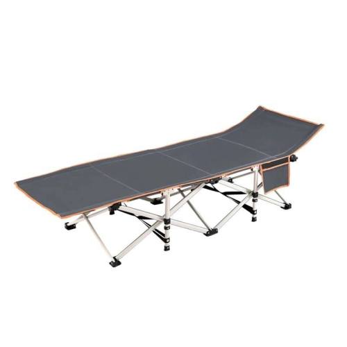 Letto di lettino pieghevole pieghevole a cornice in metallo leggero