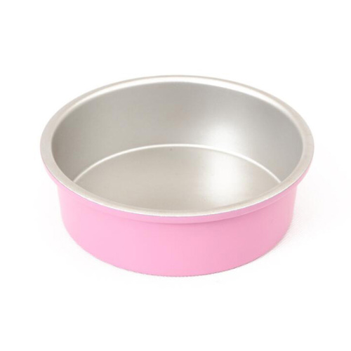 Round Carbon Steel Cake Pans 6' Carbon Steel Nonstick Round Cake Mold-Pink Manufactory