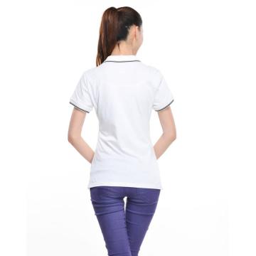 Top feminino de tênis branco