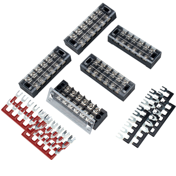 6 Positions Dual Row Screw Terminal Strip Block-Wholesale Price at BAJUTU- for Rv Boat  /Shopify,,Ebay,Wish Hot Seller