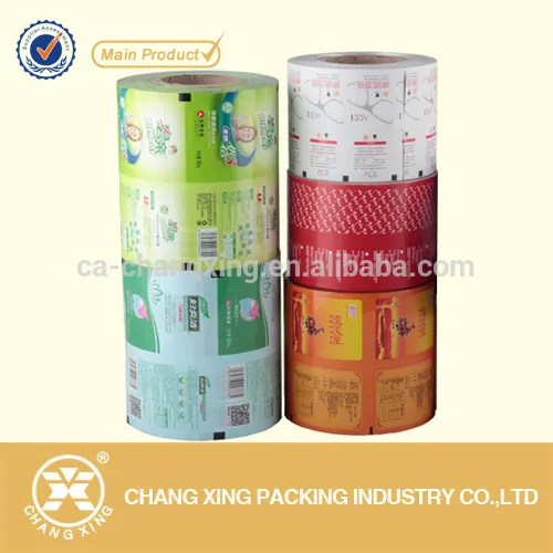 Flexible multilayer laminated plastic packaging roll film for medicinal products