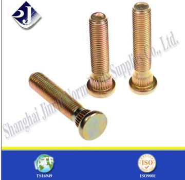 sgs automobile wheel bolt ZINC PLATED grade 8