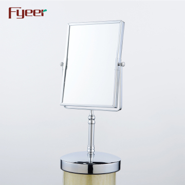 Fyeer yeni moda çift tarafı büyütme masaüstü banyo makyaj aynası