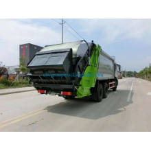 Dongfeng rear double axles compacted truck