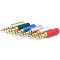 Gold Plated Headphone Stereo Audio Plug Cable Adapter