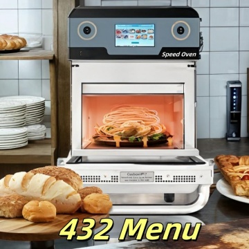 Forno a microonde ad alta velocità per un rapido riscaldamento degli spunti negli Stati Uniti
