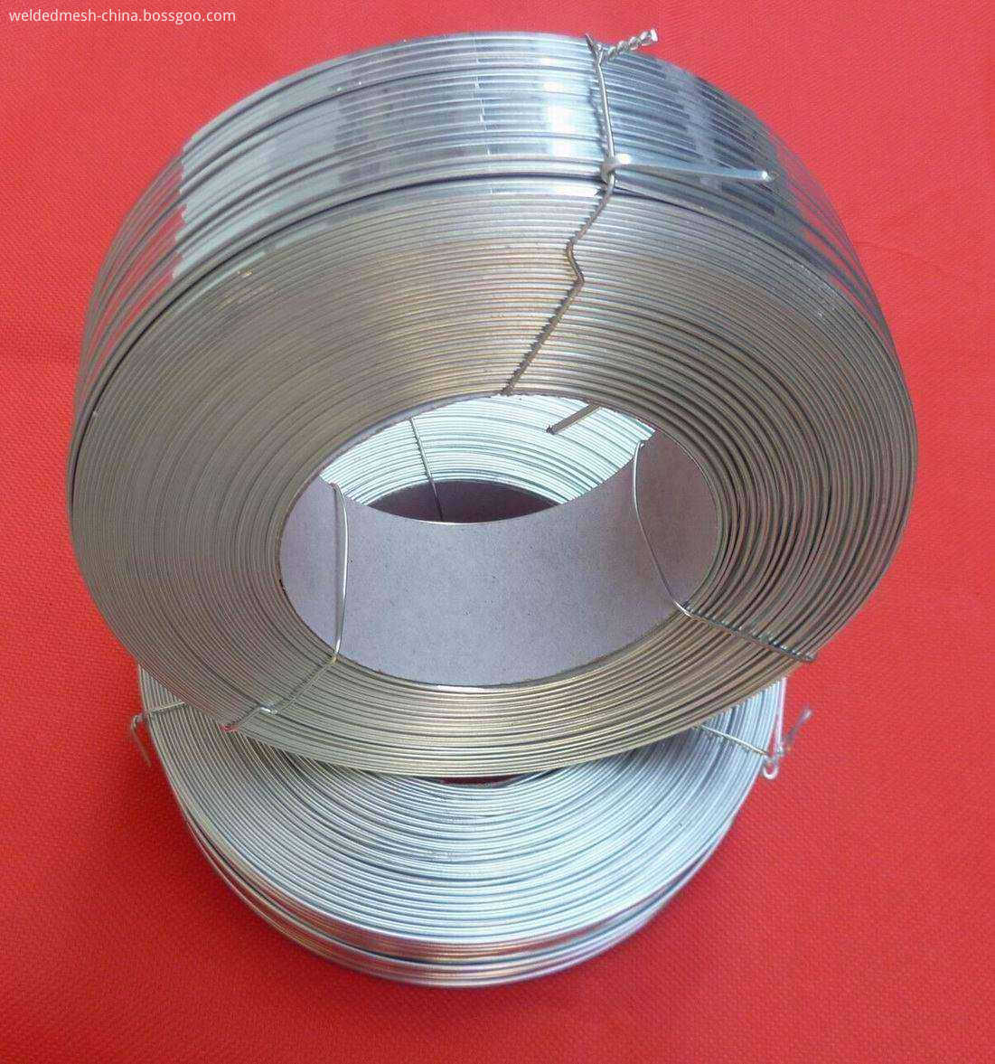 Low Carbon Flat Electro Galvanized Steel Wire 