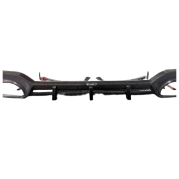 High-Quality Carbon Fiber Rear Diffuser and Bumper for Audi S4, RS4 (B9, B9.5) 2020-2022: Enhance Your Vehicle's Aesthetic and Aerodynamics