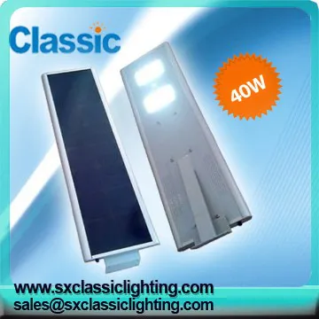 The integration of solar street light 40w