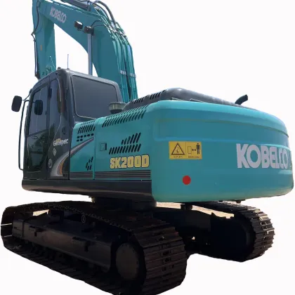 High Efficiency Used Kobelco SK200 Excavators: SK200-8 Model in Construction Machinery