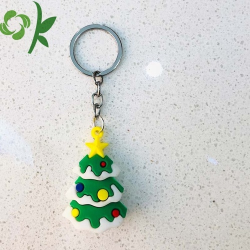 Trang trí Giáng sinh Sáng tạo Cartoon Key Ring