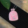 Reflective Safety Birdcage Shape PVC Keychain Kids Pendant