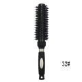 Escova de cabelo redonda com cerdas de javali extra longa para um estilo suave