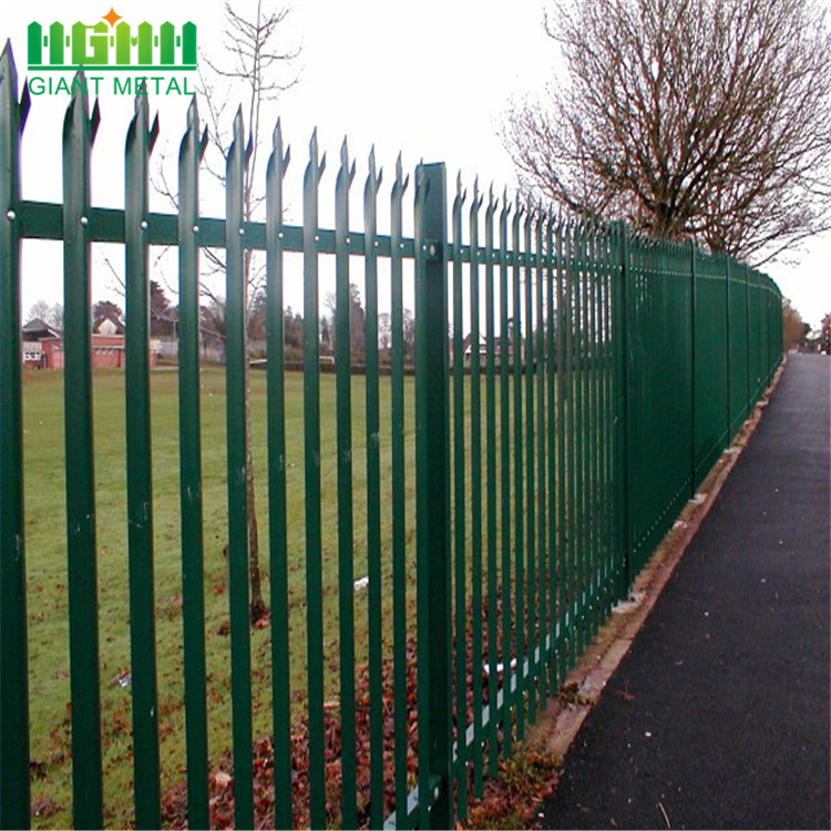 Factory Supply Industrial Metal Steel Palisade Fencing Panel