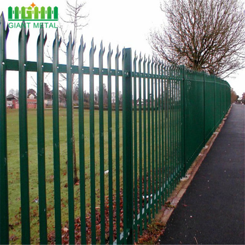 Pembekal Kilang Industri Logam Keluli Palisade Fencing Panel