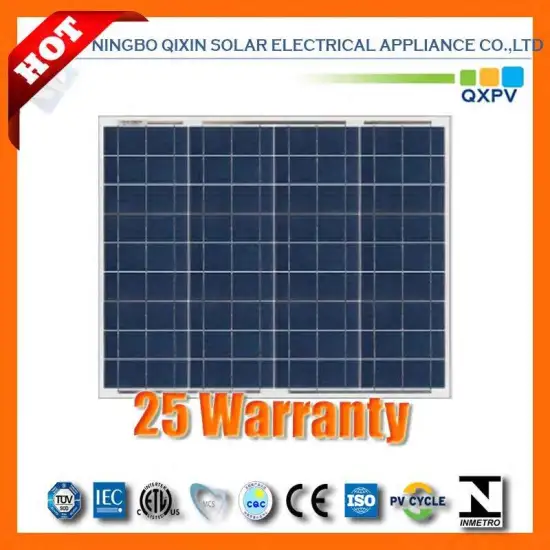 18V 50W Poly Solar Panel