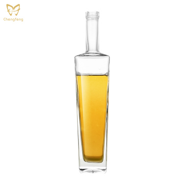 Super Flint Top Grade Gin Vodka 750ml Square Glass Bottle" could be shortened to:

"Super Flint Top Grade Gin Vodka 750ml Square Bottle" 

However, for a search engine title, it might be more effective to prioritize keywords:

"Super Flint Gin Vodka 750ml