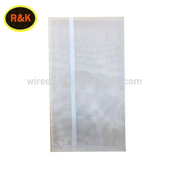 ultrasonic welding nylon polyester mesh filter tube bag