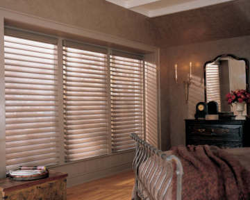 Brown Blackout Shangri-la Blinds