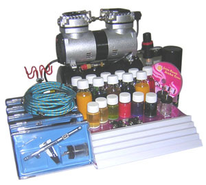Temporary Airbrush Tattoo Luxury Kit