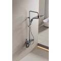 Luxury Space Aluminum Four-Function Bathroom Shower Set