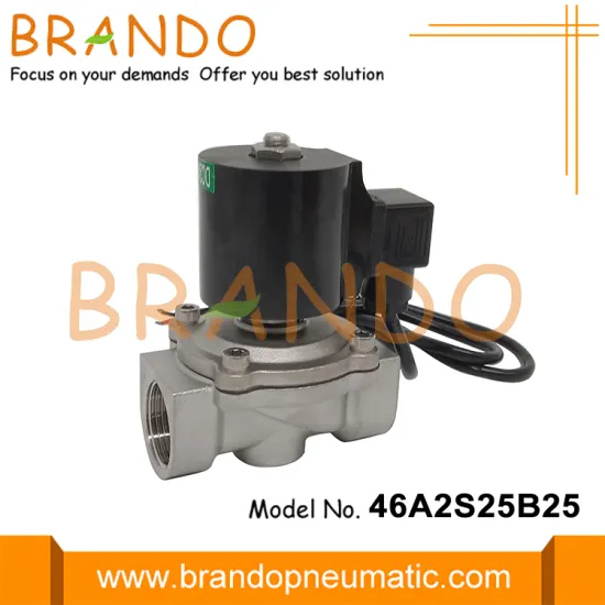 1'' IP68 Waterproof Underwater Solenoid Valve For Fountain