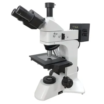 500x Reflect & Transmit Metallographic Upright Metallurgical Microscope