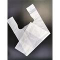 Sachets en plastique de supermarché de type T-shirt compostable