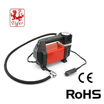 DC12V Portable Air Compressor/Pump for Car (TH60-3) Black&Red