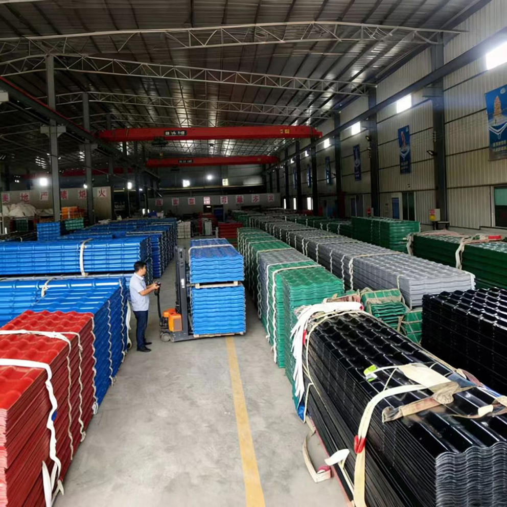 ASA PVS Synthetic resin tiles