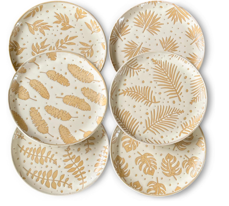 Rustic Farmhouse Dinner Plate Set
