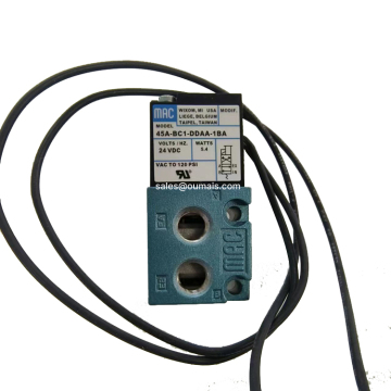 MAC Solenoid Valve 45 Series 45A-BC1-DDAA-1BA 24 VDC 4-Way Poppet Valve